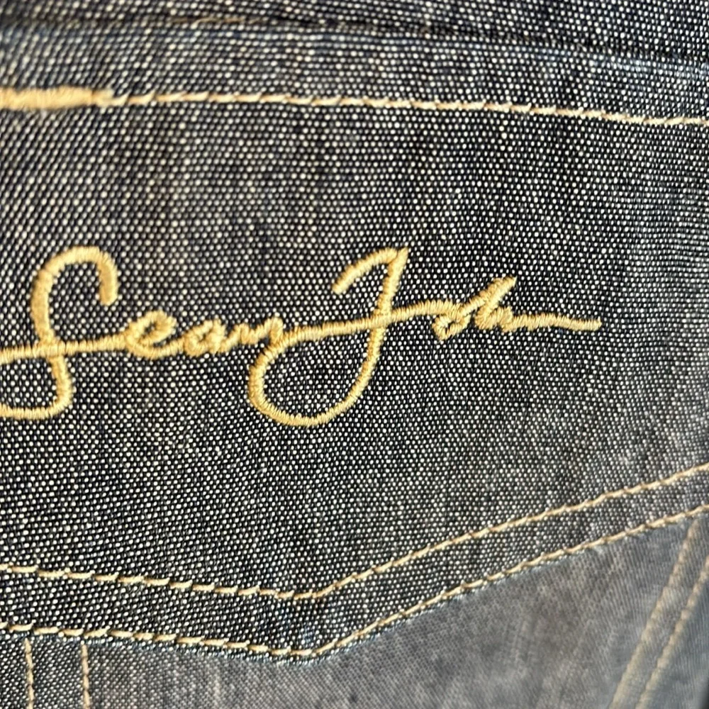 Vintage Y2K Sean John Denim Jumpsuit Coveralls - Picture 10 of 12
